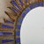 French Sunburst Blue Talosel Wall Mirror by Irena Jaworska, 1960s - 2 Available For Sale - Image 10 of 10