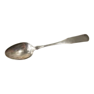 18th Century American Coin Silver Spoon by Thomas Trott of Boston