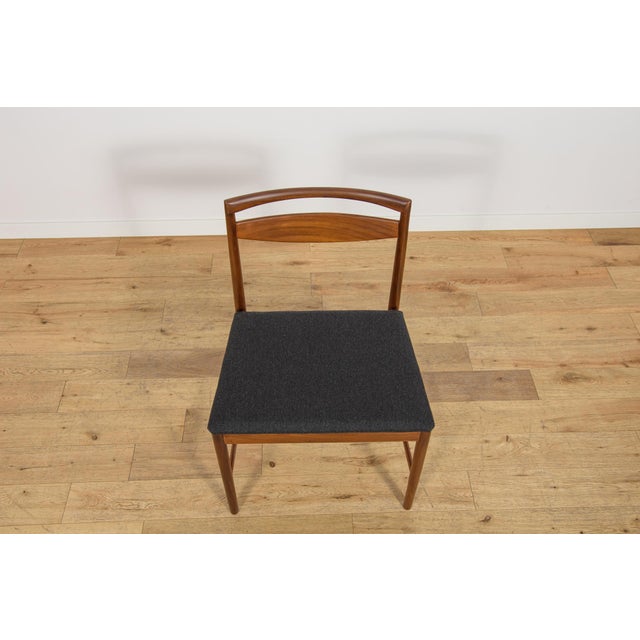 Black Mid-Century Model 9513 Dining Chairs by Tom Robertson for A.H. McIntosh & Co., United Kingdom, 1970s, Set of 8 For Sale - Image 8 of 18