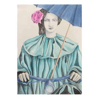 Paola Grott, The Bike Trip, 1990s, Lithograph For Sale