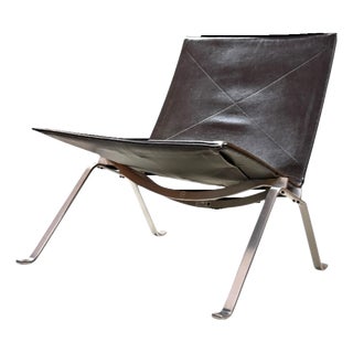PK22 Lounge Chair by Poul Kjærholm for Fritz Hansen, Denmark, 1980s For Sale