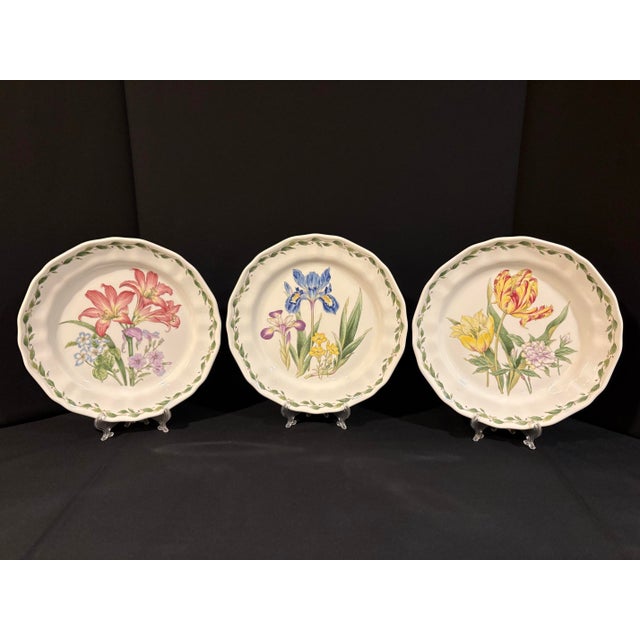 Gourmet Garden Dinner Plate Featuring Irises From Noritake For Sale In Atlanta - Image 6 of 6