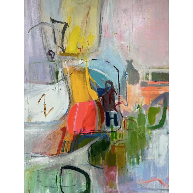 Contemporary Abstract Original Oil Painting For Sale - Image 11 of 11