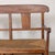 1940s French Provincial Wood and Woven Bench For Sale - Image 10 of 14