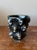 Early 21st Century Vintage Brutalist Ceramic Vessel With Mask Motif For Sale - Image 5 of 5