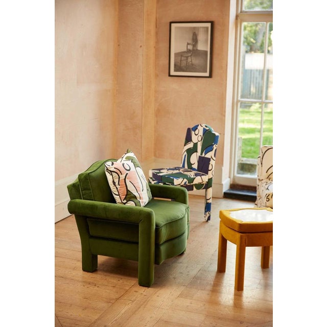 Contemporary Powder Elio Lounge Chair by Ceraudo For Sale - Image 3 of 6