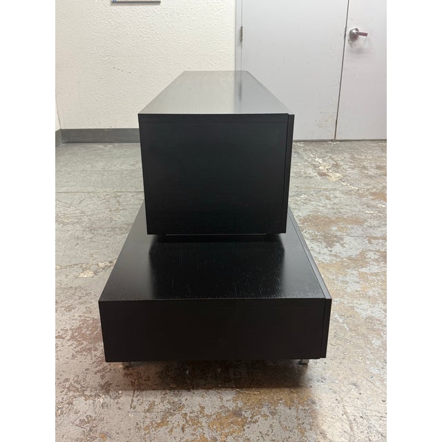 BoConcept Volani Two Piece Media Console + Wall Mounts For Sale - Image 4 of 12