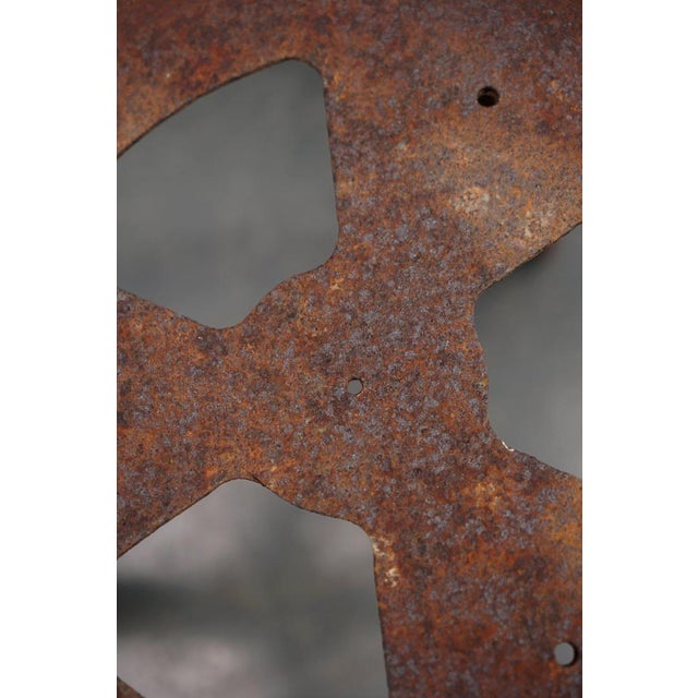 Industrial Stool in Wood For Sale - Image 9 of 15