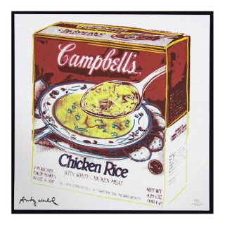 1986 Carnegie Museum of Art After Andy Warhol "Campbell's Soup Box" Lithograph For Sale