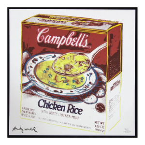1986 Carnegie Museum of Art After Andy Warhol "Campbell's Soup Box" Lithograph