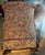 Late 20th Century Vintage Floral Tufted Rocking Chair & Matching Ottoman With Nailhead Trim For Sale - Image 5 of 12