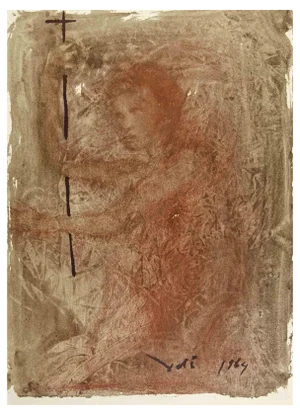 Salvador Dali, And You Child, the Prophet of the Most High, Lithograph, 1964