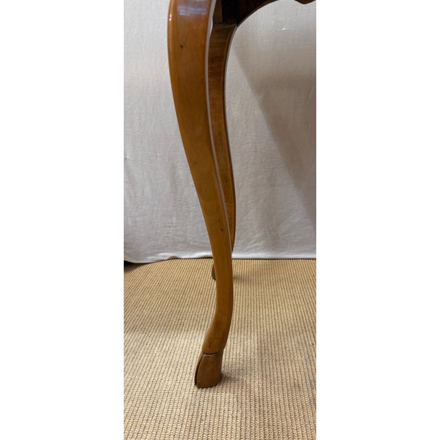 Wood Baroque Side Table with Marquetry Chess Board Top, 1720s For Sale - Image 7 of 8