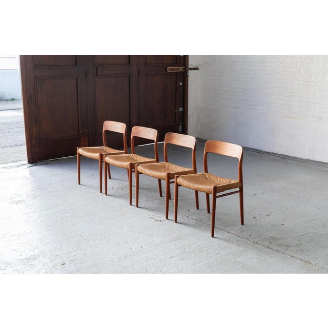 Contemporary Dining Chairs by Niels Otto Moller, Set of 4 For Sale - Image 3 of 18