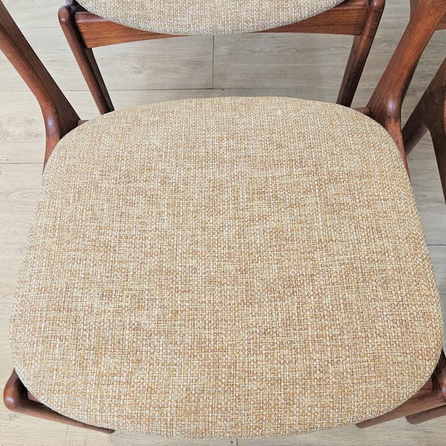 Mid-Century Modern Mid-Century Modern Danish Chairs by Erik Buck for OD Møbelfabrik, 1960s, Set of 6 For Sale - Image 3 of 8