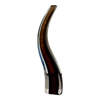 Giuliano Tosi Murano Italy Hand Blown Glass Sculpture For Sale