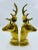 Mid 20th Century Hollywood Regency Style Brass Stag Bust Bookends - a Pair For Sale - Image 13 of 13
