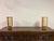 Wood Bamboo and Rice Paper Table Lamps in the style of George Nakashima, 1960s, Set of 2 For Sale - Image 7 of 13