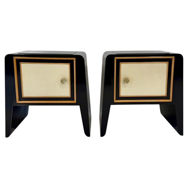 Italian Art Deco Nightstands by Paolo Buffa, 1940s, Set of 2 For Sale - Image 11 of 11