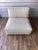 Contemporary Restoration Hardware Como Modular Armless Chair- Two Tone Linen For Sale - Image 3 of 8