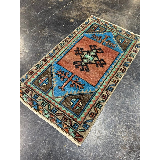 Early 21st Century Turkish Yastik Rug 1'5" x 2'6" For Sale - Image 5 of 5