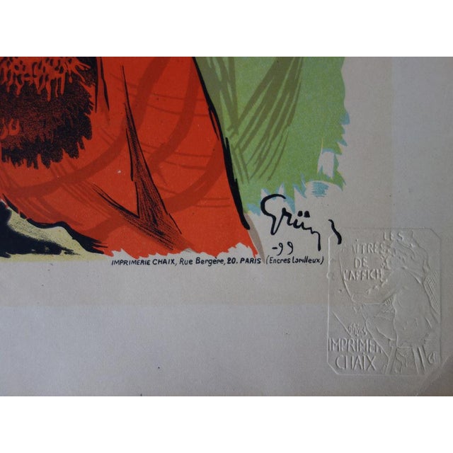 Les Maîtres de l'Affiche, Railways of the South of England Advertisement, Original Lithograph, 1896-1900 For Sale - Image 5 of 6