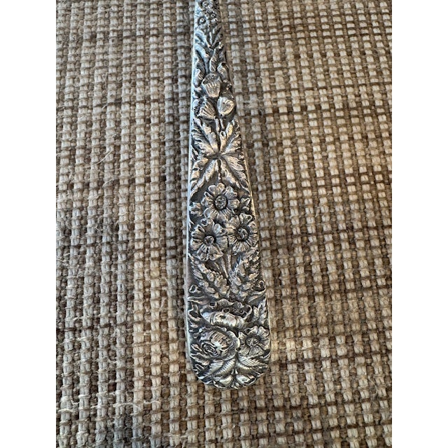 S. Kirk & Sons Antique Sterling Silver Ladle 11" For Sale - Image 4 of 5