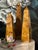 Contemporary Amber Shell Obelisks - Set of 3 For Sale - Image 3 of 4