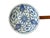 Ceramic 19th Century Daoguang Era Chinese Blue & White Floral Porcelain Plates – Set of 3 For Sale - Image 7 of 8