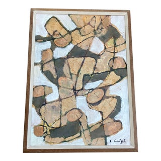 Contemporary Original Stephen Heigh Abstract Painting “Children at Play” For Sale