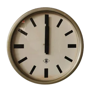 Industrial German Clock from TN / Telefonbau und Nomalzeit, 1950s