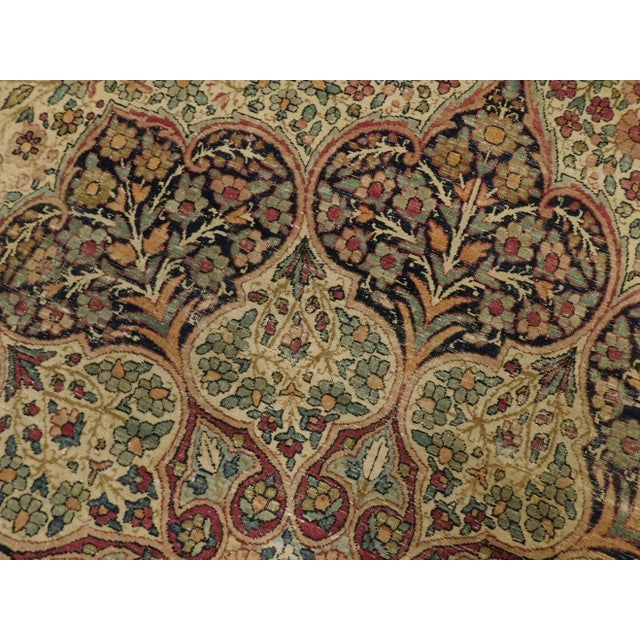 Antique Persian rug. Genuine hand woven. Wool pile on cotton foundation. 9'x14'