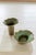 Green Mid-Century Ceramic Stoneware Bowl and Vase from Rörstrand Studio, Sweden, 1960s, Set of 2 For Sale - Image 8 of 14
