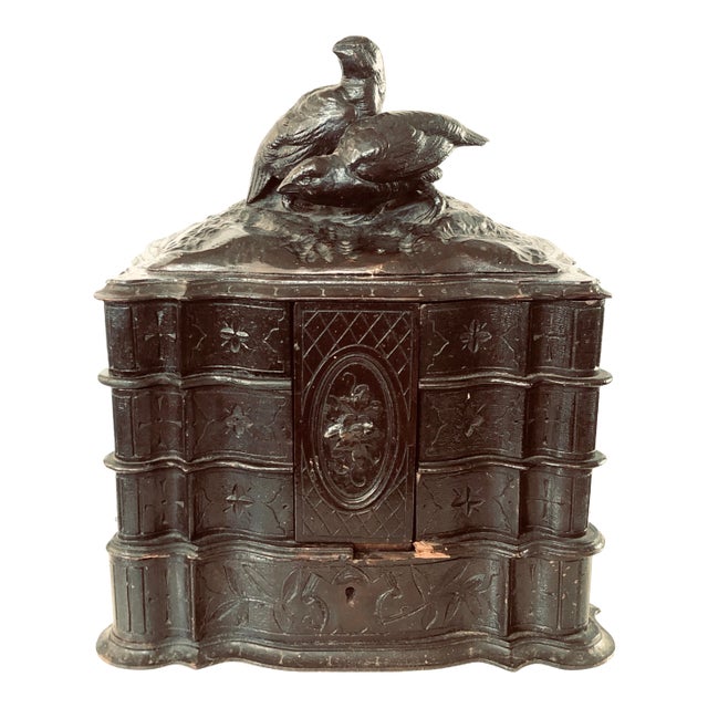 Late 19th Century Black Forest Jewelry Box For Sale