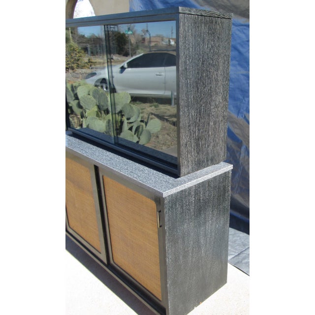 Mid-Century Modern Mid 20th Century 2 Piece Holman Furniture China Hutch Buffet Credenza For Sale - Image 3 of 12