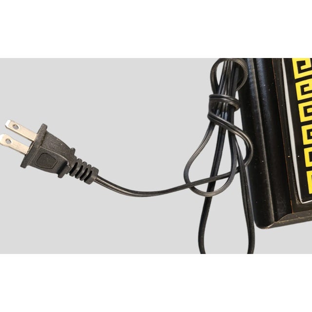 Black 1970s Hollywood Regency Warren Kessler Asian Motif Painted Enamel Banquet Table Lamp For Sale - Image 8 of 11