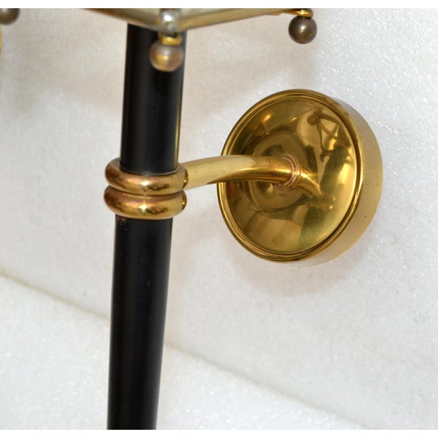 Jacques Adnet Style Sconces Lantern Wall Lamps French Mid-Century Modern - Pair For Sale - Image 9 of 13