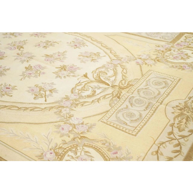 19th Century Aubusson Rug 6' X 9' For Sale - Image 5 of 7