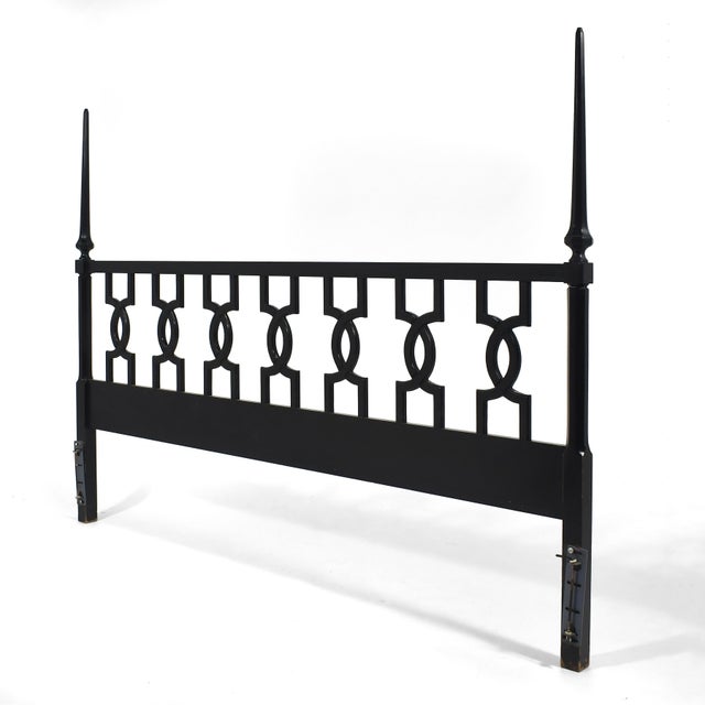 Hollywood Regency King Size Headboard For Sale - Image 4 of 11