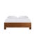Swirl Rattan Standard Bed Queen, Golden Mahogany For Sale In West Palm - Image 6 of 10