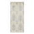 Rug & Kilim’s Geometric Ivory Blue Wool and Silk Runner For Sale