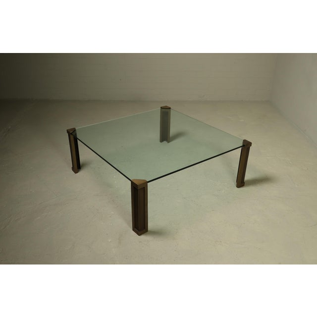 Large Monumental Model T14 Coffee Table from Peter Ghyczy, 1970s For Sale - Image 11 of 11
