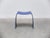 Contemporary Blue M Stool by Jørgen Møller for Askman, 1990s For Sale - Image 3 of 12