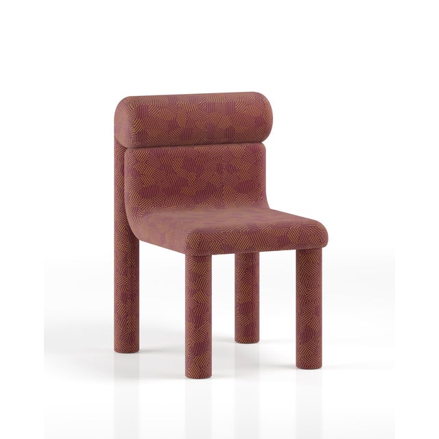 Textile Tacto Dining Chair from Uneven Objects For Sale - Image 7 of 12