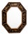 La Barge Octagonal Italian Gilt Relief Painted Wood Mirror LaBarge Attributed For Sale - Image 4 of 14