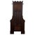 Wood Antique Early 20th Century English Oak Entrance Hall Stand For Sale - Image 7 of 11