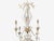 1960s Mid Century Modern, White Painted Iron, Large Chandelier, Usa, 1960s For Sale - Image 5 of 10