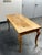 Farmhouse Farmhouse Pine Wood Dining Table/Writing Desk For Sale - Image 3 of 12