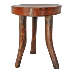 Vintage Luo Tribal Wood Stool
