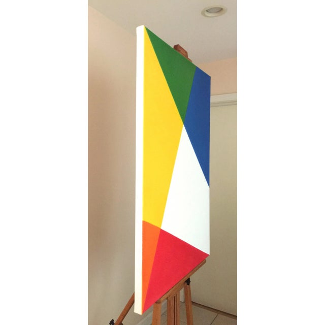 The Bantu word ubuntu is defined as "I am because we are". This painting interprets ubuntu as a rainbow in which...